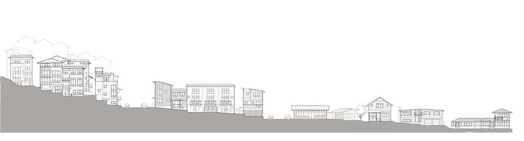 Joseph Hurley Architects — composite building elevations
